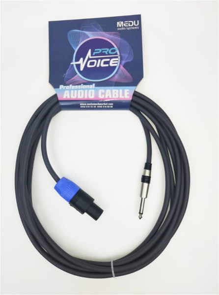Provoice HSJ-10 10 Metre Jack ve Speakon Girişli Hoparlör Kablosu