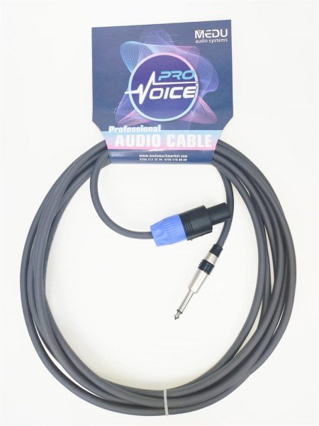 Provoice HSJ-10 10 Metre Jack ve Speakon Girişli Hoparlör Kablosu