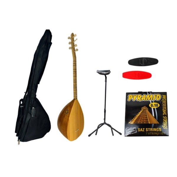 Provoice O-KS-KE Orta Seviye Kısa Sap Kestane Bağlama-Saz