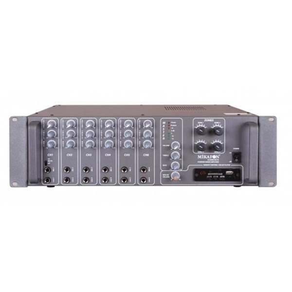 Mikafon B7632 - 300W 50-70-100V 4 ohm 4 Bölge Mikser Anfi