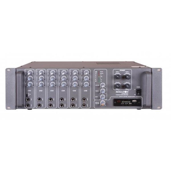 Mikafon B7632 - 300W 50-70-100V 4 ohm 4 Bölge Mikser Anfi