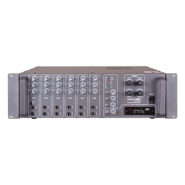 Mikafon B7632 - 300W 50-70-100V 4 ohm 4 Bölge Mikser Anfi