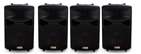 Provoice HP-15TS Profesyonel Pasif Kabin Hoparlör 4'lü Paket (Toptan Satış)