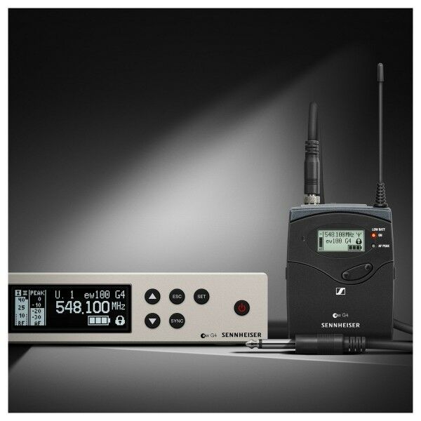 Sennheiser EW 100 G4-CI1 Kablosuz Enstrüman Mikrofon Seti
