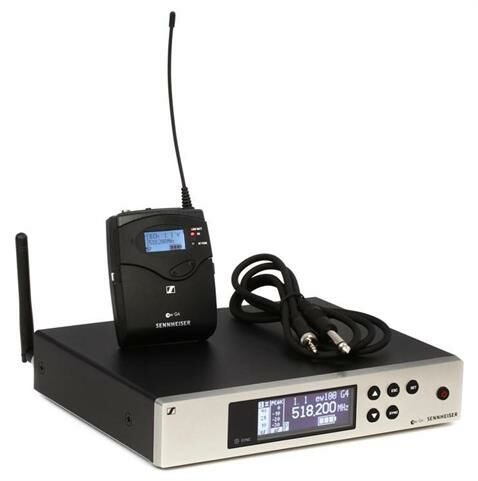 Sennheiser EW 100 G4-CI1 Kablosuz Enstrüman Mikrofon Seti