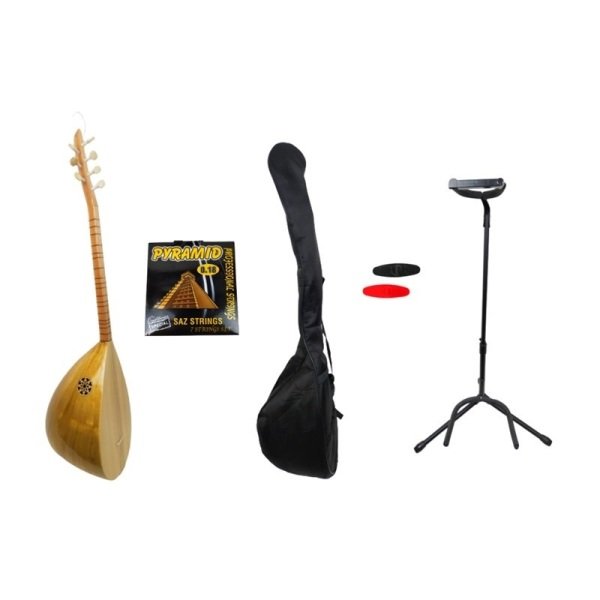 Provoice O-KS-D2 Orta Seviye Kısa Sap Dut Bağlama-Saz