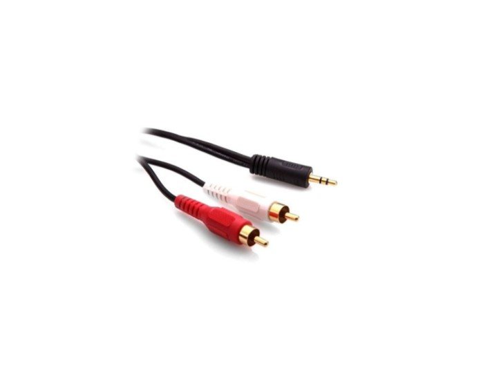 Provoice 3.5mm Stereo ve Çift RCA Erkek Jacklı Ses Kablosu