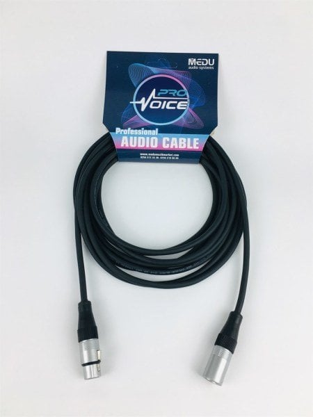 Provoice CL/MIC/3 3 Metre XLR Dişi+Erkek Mikrofon Kablosu