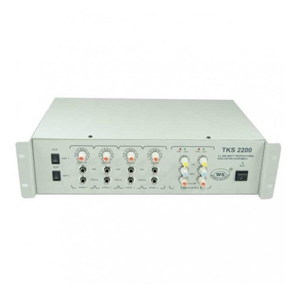 West Sound TKS 2200 2x200W 4 Kanal Mikser Amfi