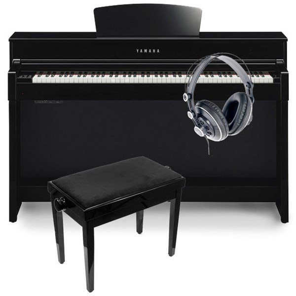 Yamaha Clavinova CLP535PE Parlak Siyah Dijital Piyano