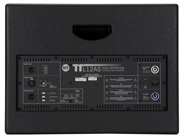 RCF TTL12-AS - 12 inç 1000W Aktif Line Array Sub Bass Modul