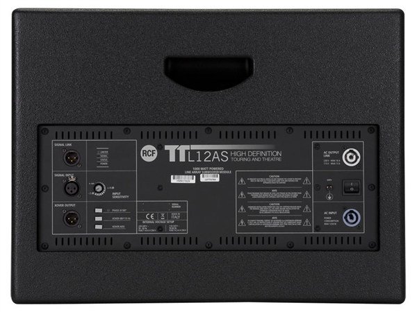 RCF TTL12-AS - 12 inç 1000W Aktif Line Array Sub Bass Modul