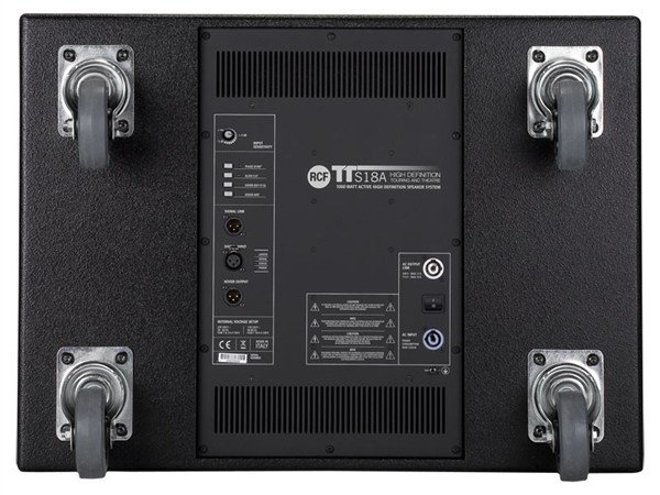 Rcf TTS18-A 18-inch 1000W Bandpass Active Subwoofer