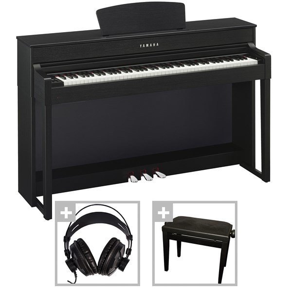 Yamaha Clavinova Clp535b Mat Siyah Dijital Piyano