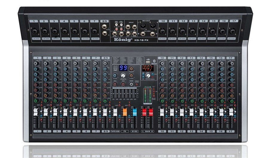 König KG-16 FX DIAMOND 17 Kanal Deck Mikser