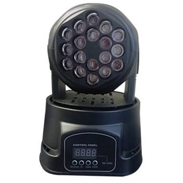 Spekon Beam 18 Rgb - 18 x 3W Rgb Cree Led Mini Moving Head