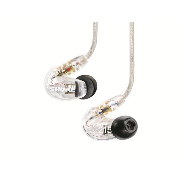 Shure SE215-CL Ses İzolasyonlu Kulakiçi Kulaklık (Şeffaf)