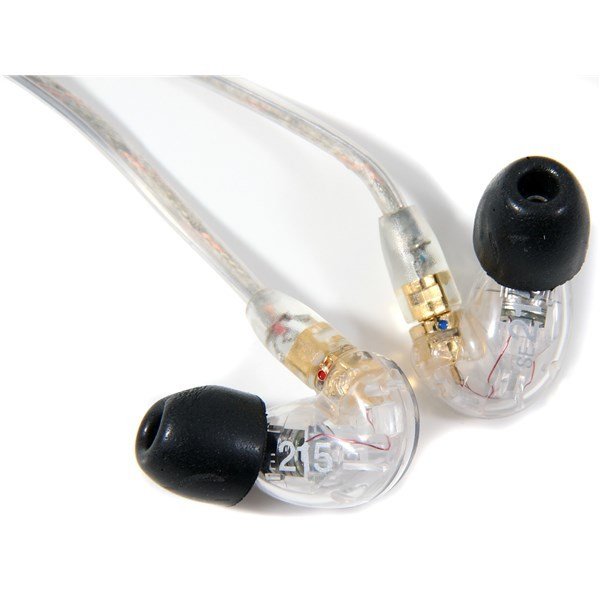 Shure SE215-CL Ses İzolasyonlu Kulakiçi Kulaklık (Şeffaf)