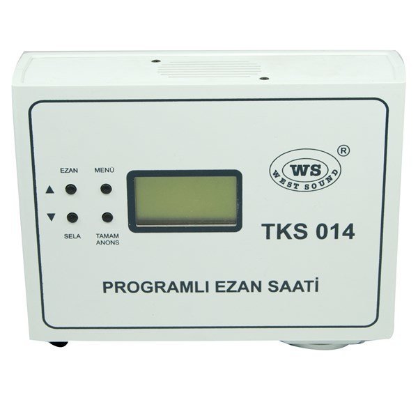 West Sound TKS 014 - Duvar Tipi Programlı Ezan Saati