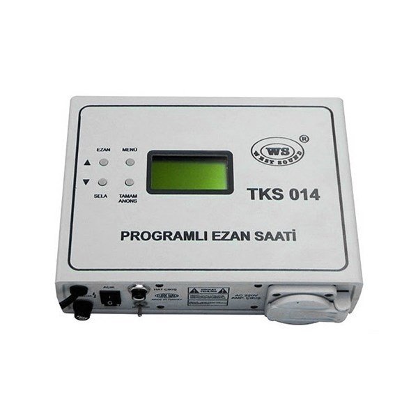 West Sound TKS 014 - Duvar Tipi Programlı Ezan Saati