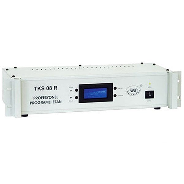 West Sound TKS 08 R Rack Tipi Programlı Ezan Saati
