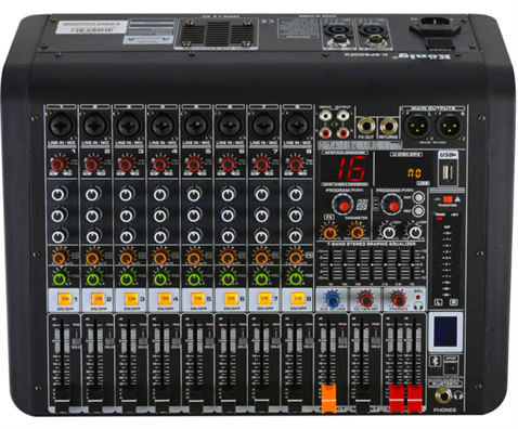 König K8-P600 FX 8 Kanal Power Mikser
