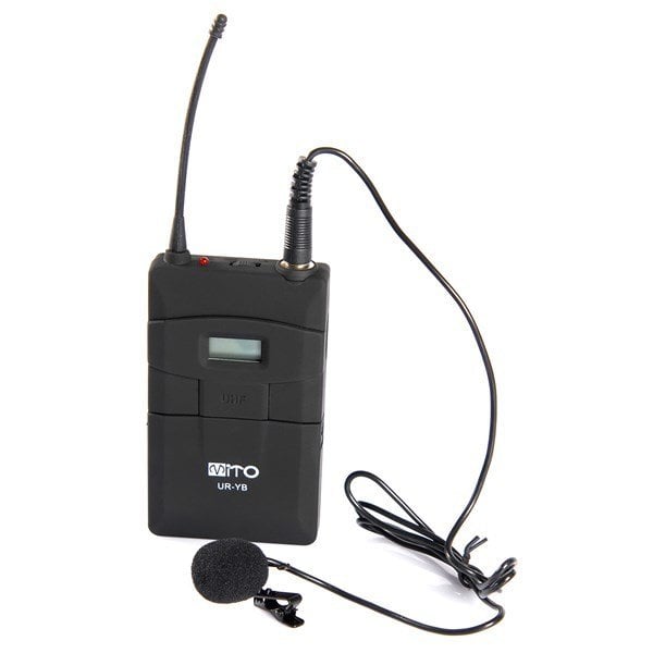 Mito URYB UHF Plastik Kasa Kafa Tipi Mikrofon ve Bodypack Seti