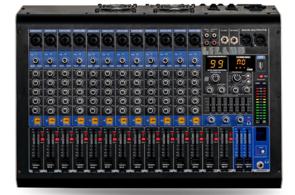 König KA-12700P 12 Kanal Power Mikser