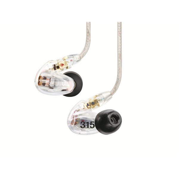 Shure SE315-CL Ses İzolasyonlu Kulakiçi Kulaklık (Şeffaf)