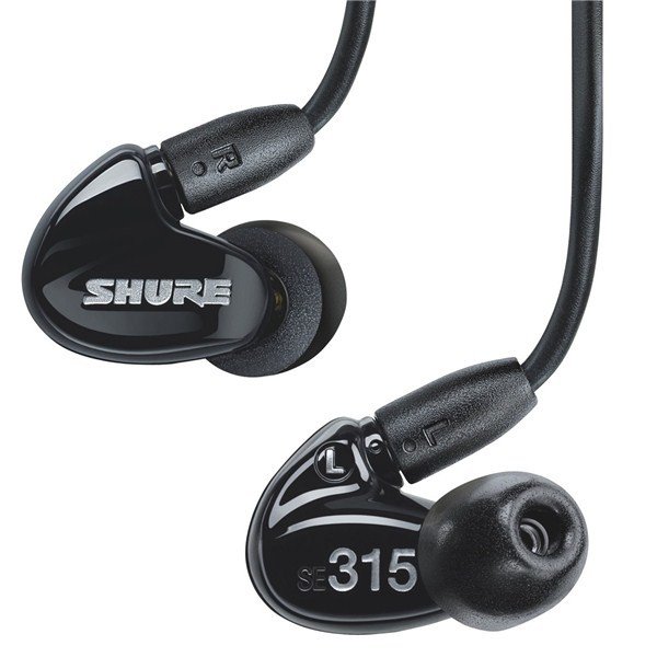 Shure SE315-K Ses İzolasyonlu Kulakiçi Kulaklık (Siyah)