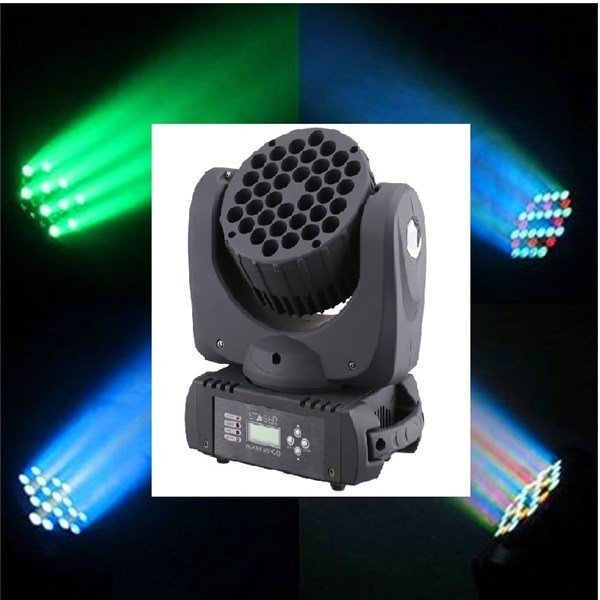 Stager BEAM 36RGB - 36 x 3W Rgbw Cree Led Moving Head Beam Efekt