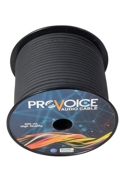 Provoice PM-22 2x0,22mm Yüksek Kaliteli Mikrofon Kablosu