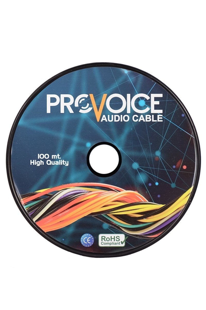 Provoice PM-22 2x0,22mm Yüksek Kaliteli Mikrofon Kablosu