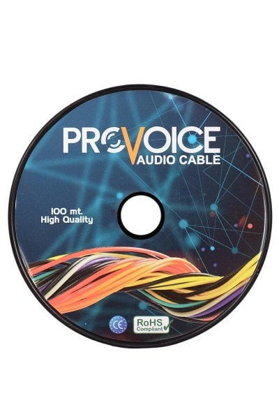 Provoice PM-22 2x0,22mm Yüksek Kaliteli Mikrofon Kablosu