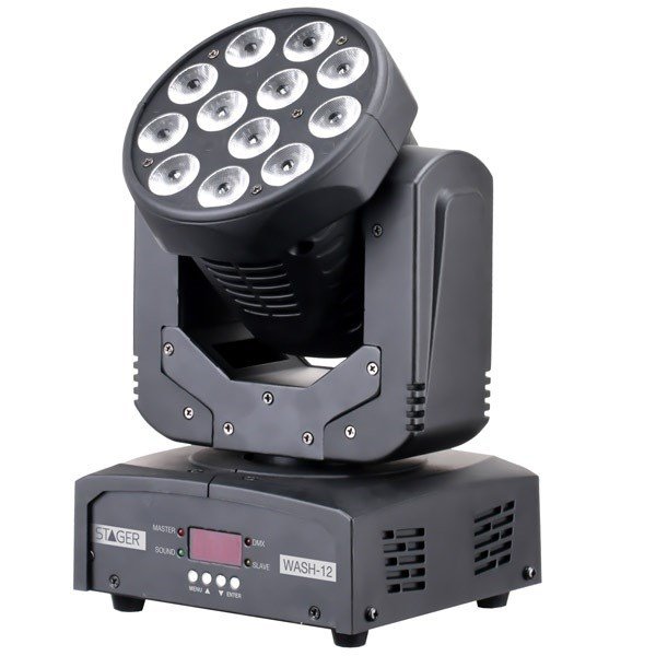 Stager WASH 12 - 12 x 8W Led Moving Head Wash