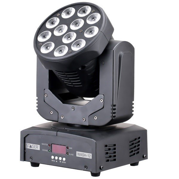 Stager WASH 12 - 12 x 8W Led Moving Head Wash