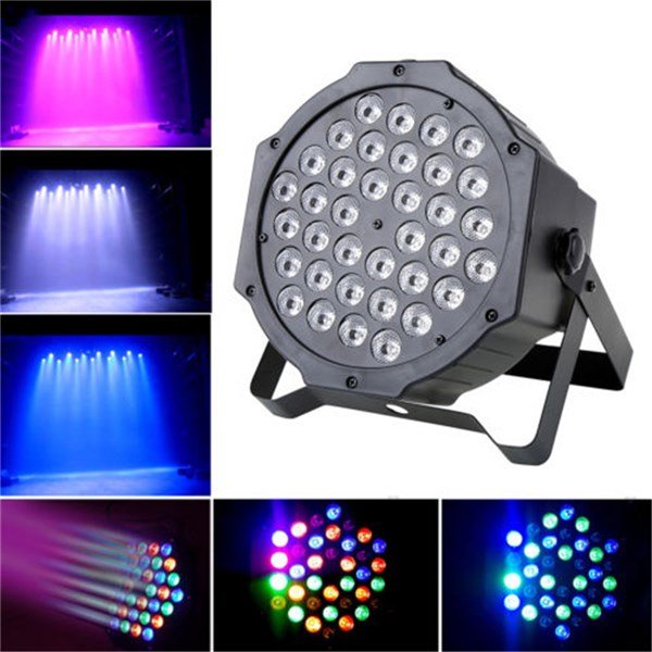 Stager PAR-18LED - 36x1W RGBW LED Par Boyama