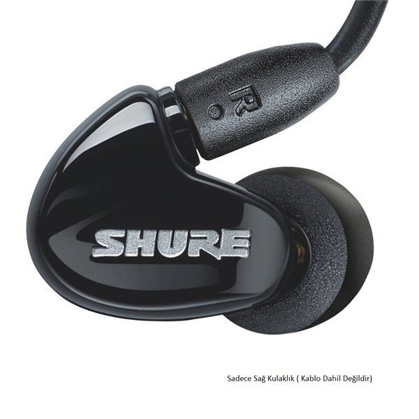 Shure SE315-K-RIGHT In-Ear Sağ Kulaklık (Siyah)