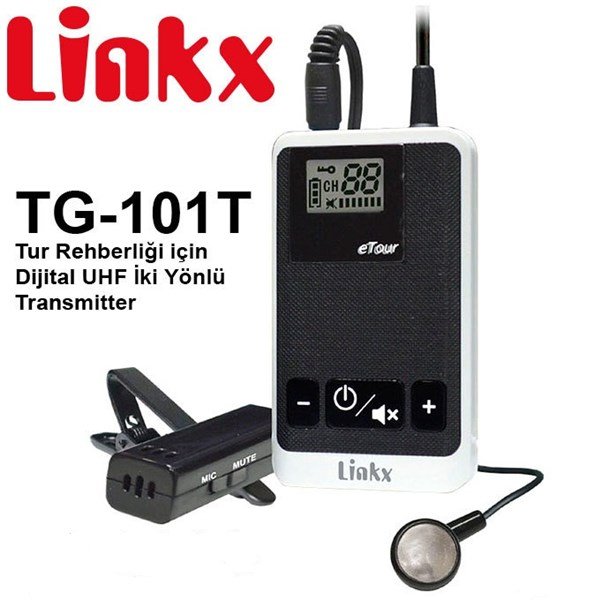 Linkx TG-101T İki Yönlü Tur Rehber Sistemi Vericisi