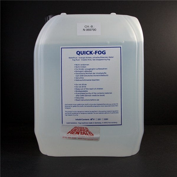 Look Quick Fog 5L Sis Makinası Likiti 5 Litre