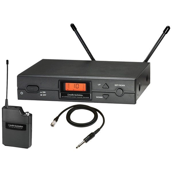 Audio Technica ATW-2110A/G Kablosuz Body-Pack Gitar Jack/Mikrofon Sistemi