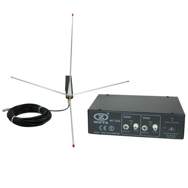 West Sound MT 3102 VHF - UHF Ezan Ve Vaaz Telsiz Alıcısı Ünitesi