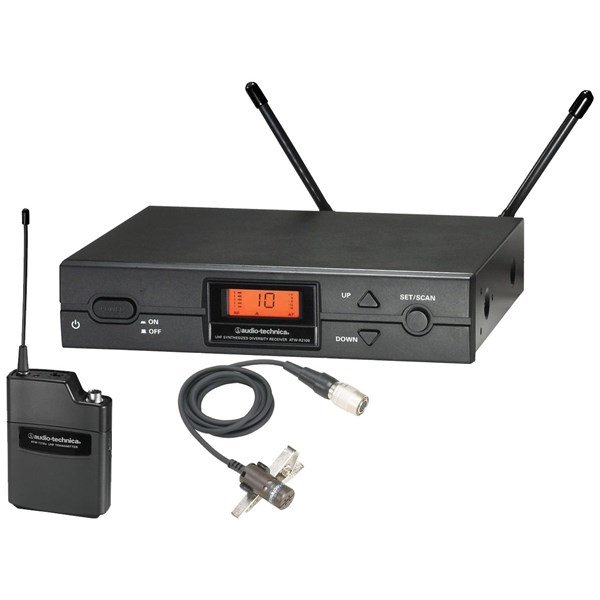 Audio Technica ATW-2110A/P Yaka Tipi Kablosuz Mikrofon Seti