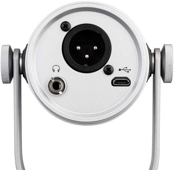 Shure MV7 Podcast Radyo ve Stüdyo Yayın Mikrofon Gümüş