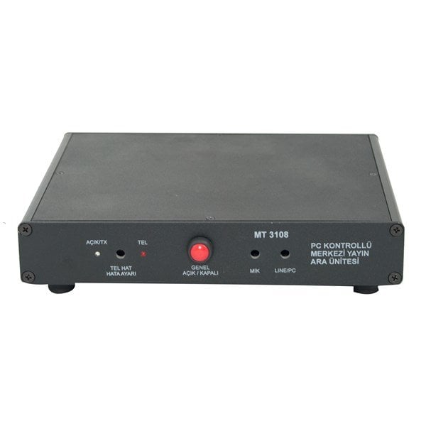 West Sound MT 3108 PC Kontrollü Merkezi Yayın Ara Ünitesi