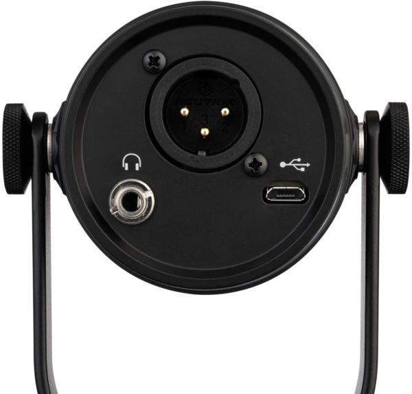 Shure MV7 Podcast Radyo ve Stüdyo Yayın Mikrofon Siyah