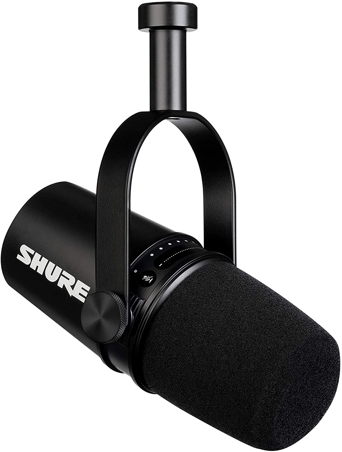Shure MV7 Podcast Radyo ve Stüdyo Yayın Mikrofon Siyah