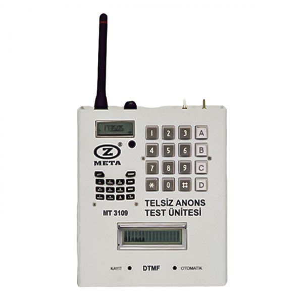 West Sound MT 3109 Telsiz Anons Test Ünitesi