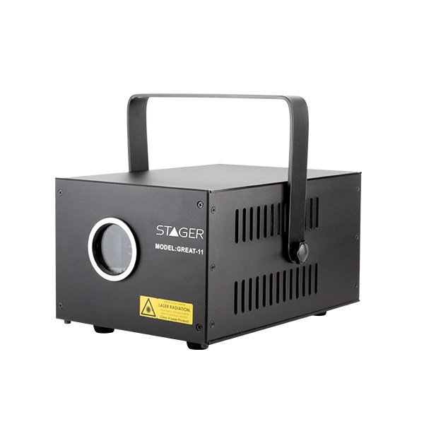 Stager Great 11 Rgb - 1,2W Rgb Pc Bağlantılı Lazer Efekt Işık