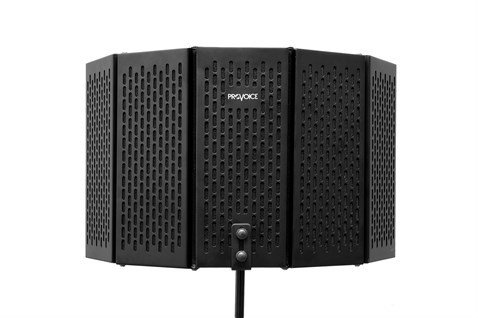 Provoice BM-300 Mikrofon + AS-21 Stand + Yalıtım Paneli + Pop Filtre Mavi